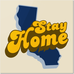 Stay Home Posters and Art